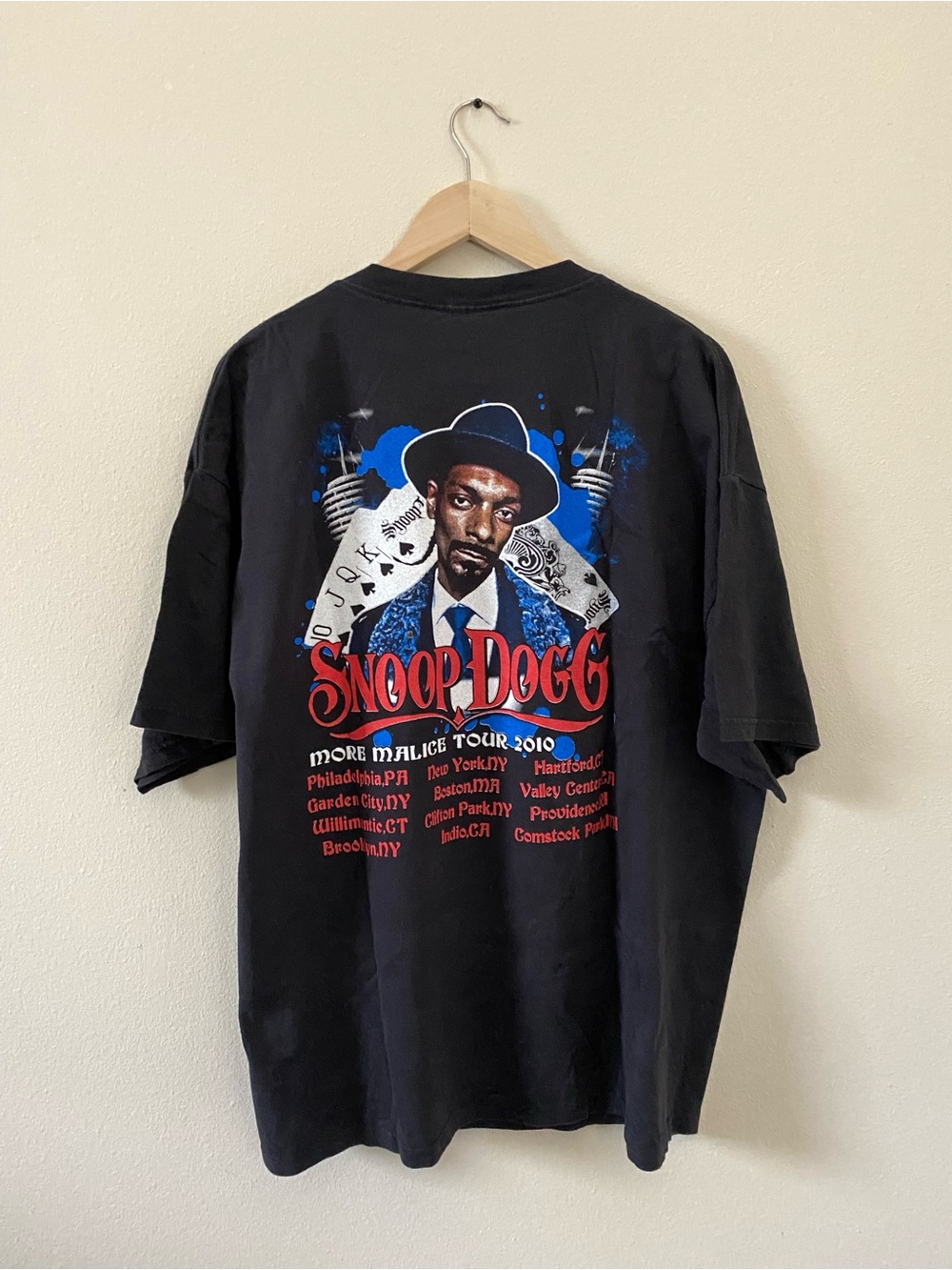 Vintage 2010 Snoop Dogg More Malice
Tour Shirt